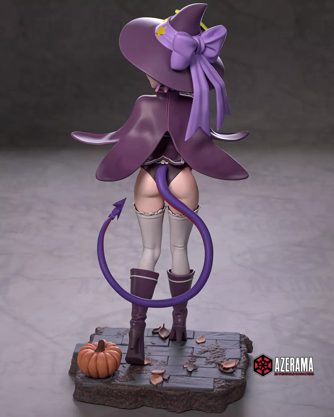 Spooky Rem STL Ready for 3D Printing 3D print model_10