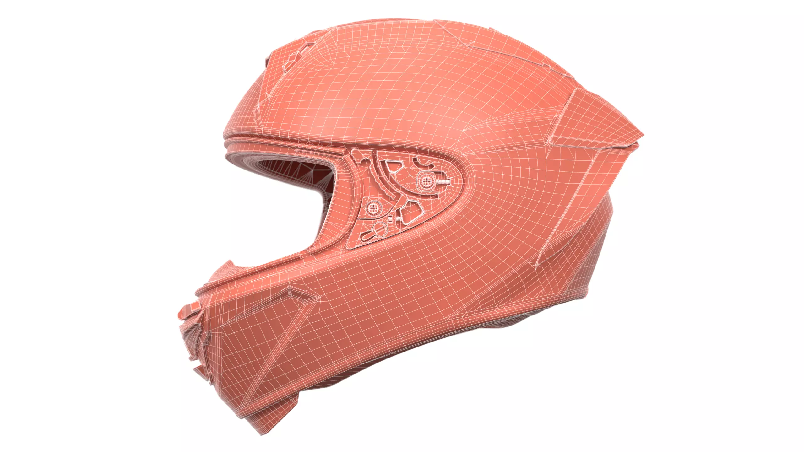 Shoei X-Fifteen 3D model_33