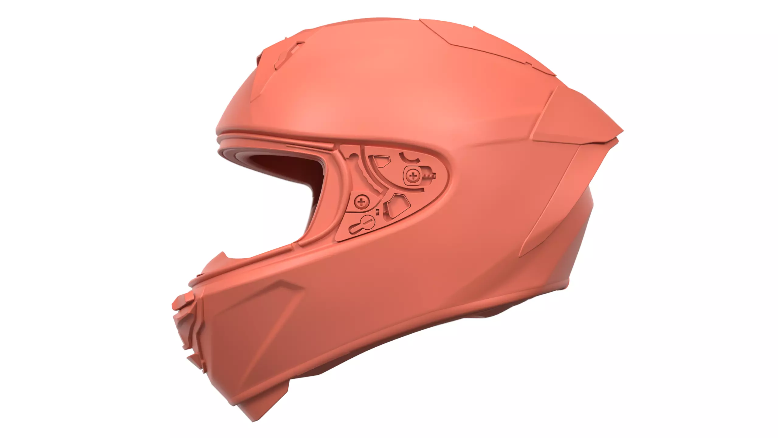 Shoei X-Fifteen 3D model_32
