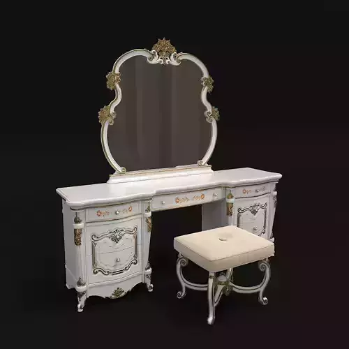 Classic European Style Dressing Table 3