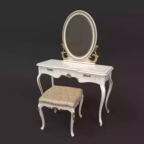 Classic European Style Dressing Table 6