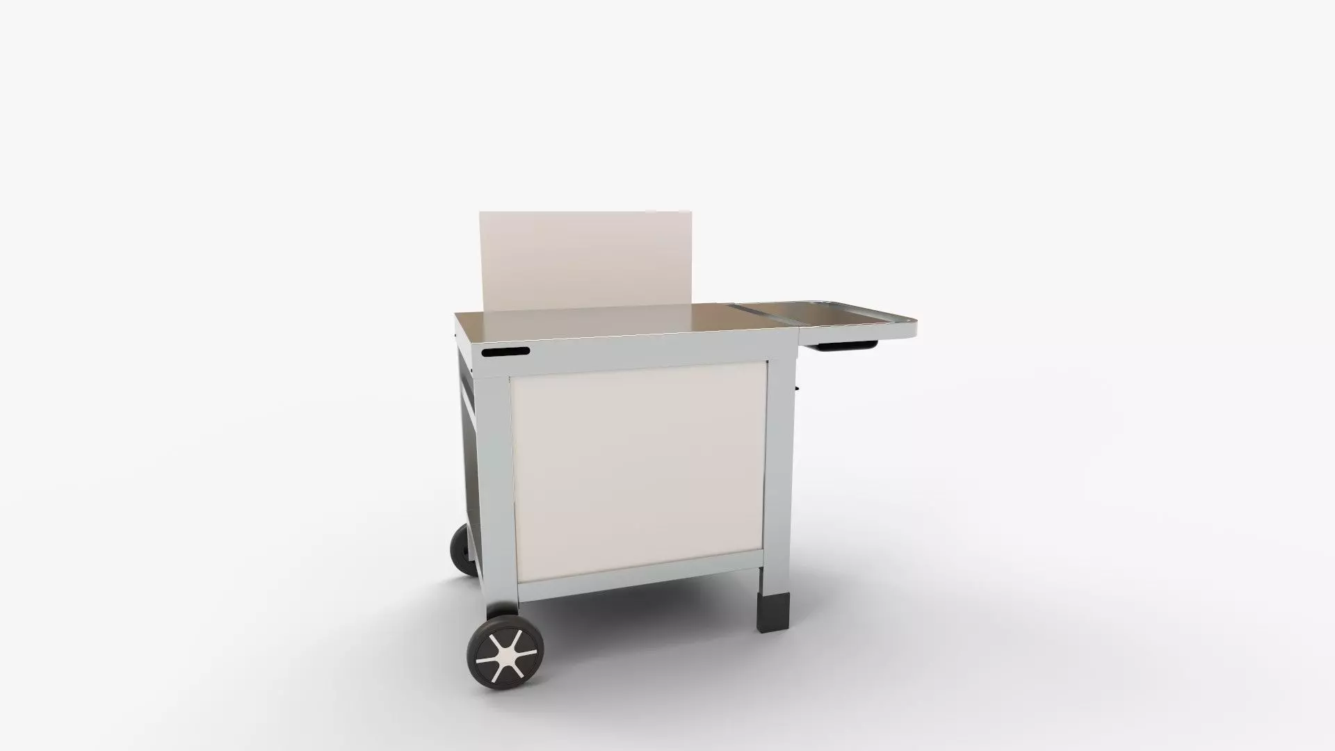 COOK IN GARDEN Media tuinstandaard voor plancha 3D model_2