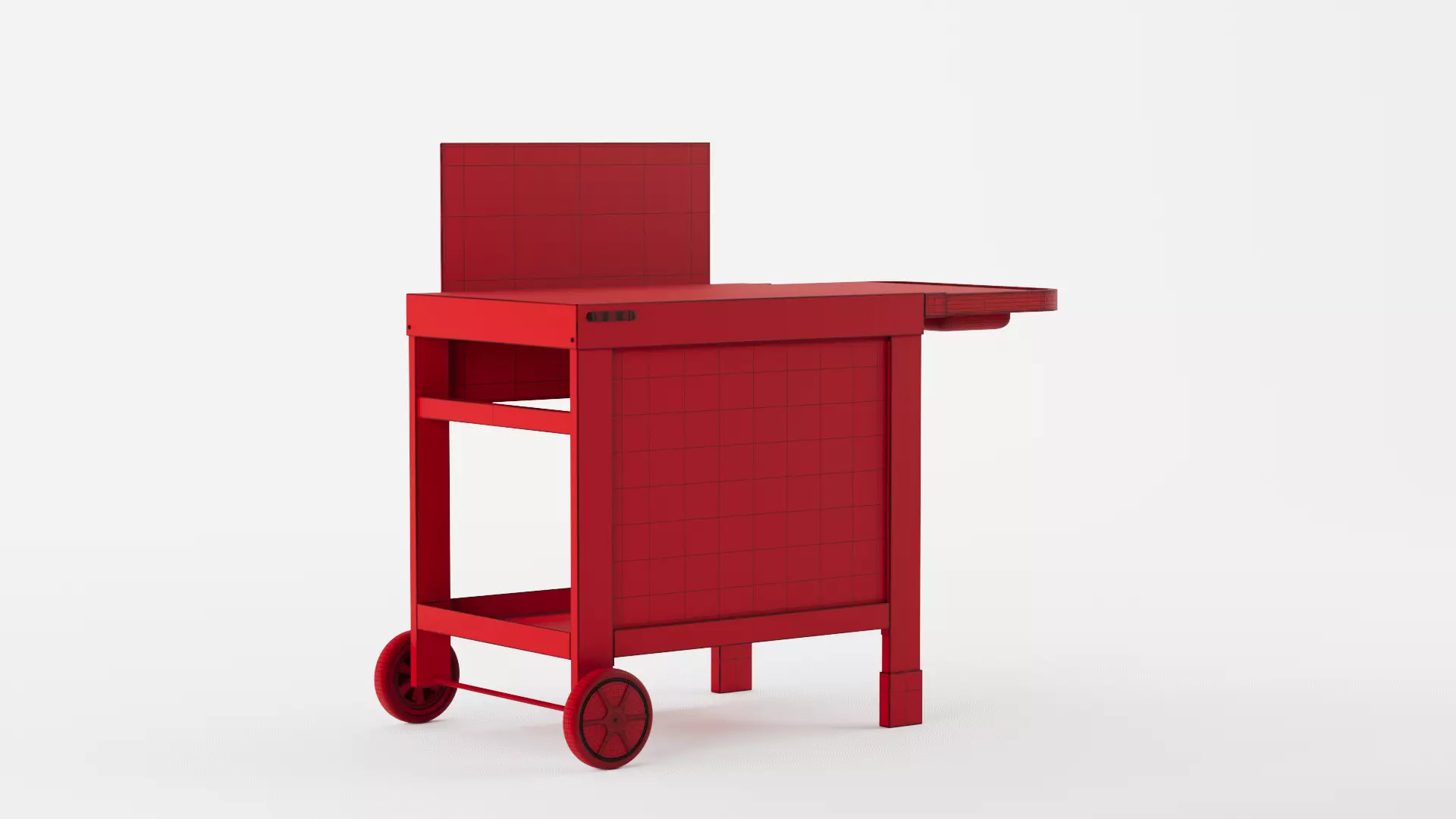 COOK IN GARDEN Media tuinstandaard voor plancha 3D model_11