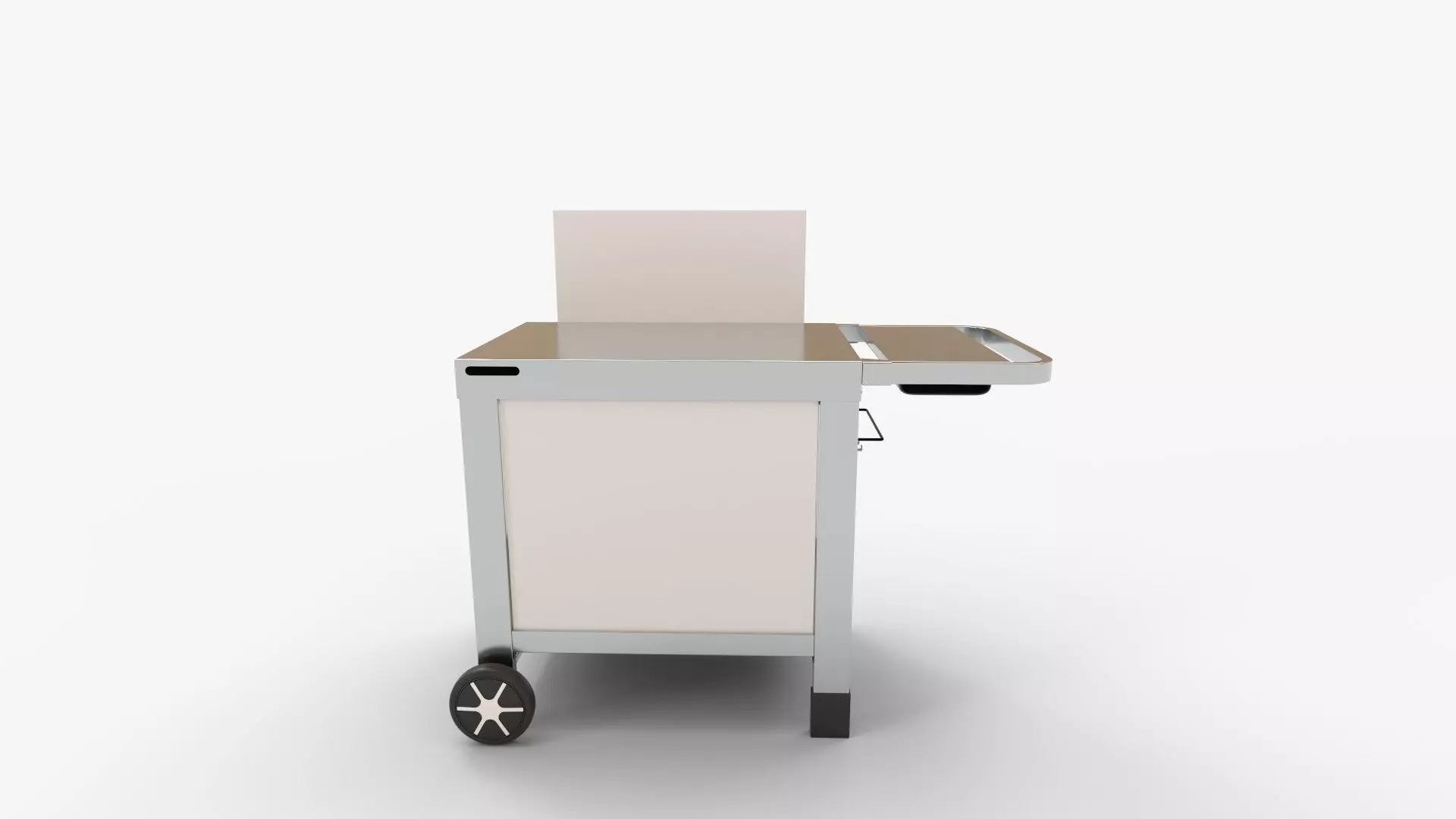 COOK IN GARDEN Media tuinstandaard voor plancha 3D model_1