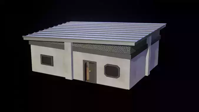 Small 1-Storey Single Floor Suburban Cabin