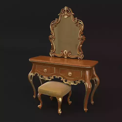 Classic European Style Dressing Table 8