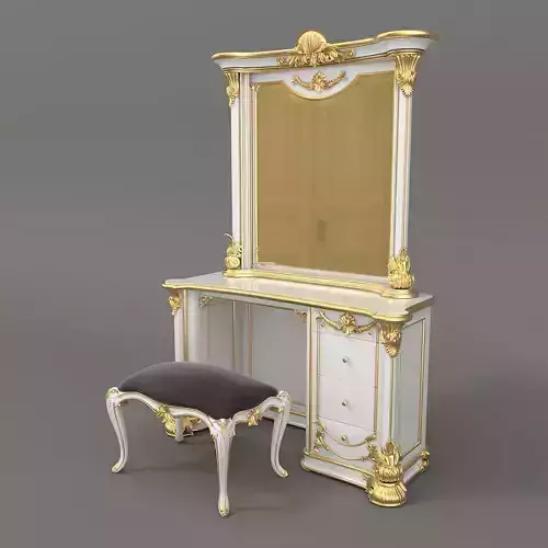 Classic European Style Dressing Table 10