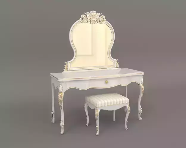 Classic European Style Dressing Table 11
