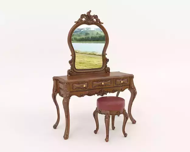 Classic European Style Dressing Table 15