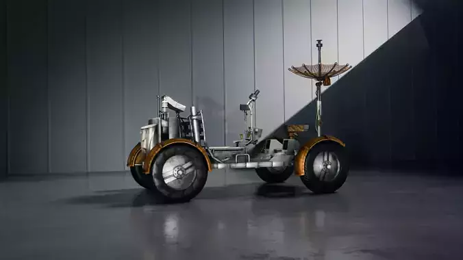 Apollo Lunar Rover High-Quality - Moon Exploration Vehicle