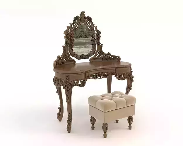 Classic European Style Dressing Table 17