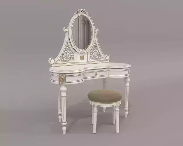 Classic European Style Dressing Table 18