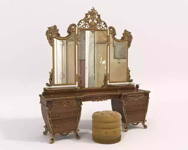 Classic European Style Dressing Table 19