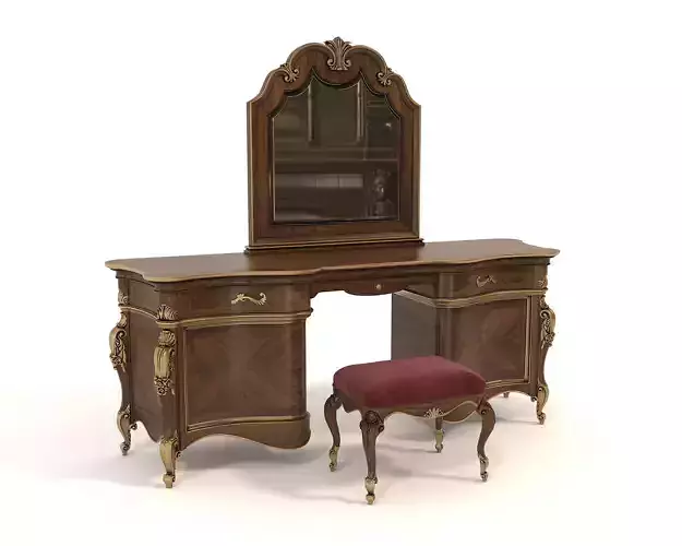 Classic European Style Dressing Table 20