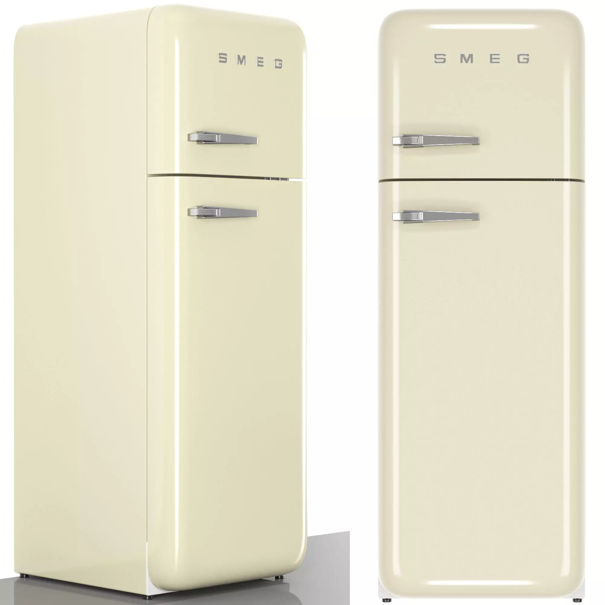 SMEG kitchen appliance collection 3D model_1
