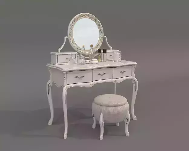 Classic European Style Dressing Table 23