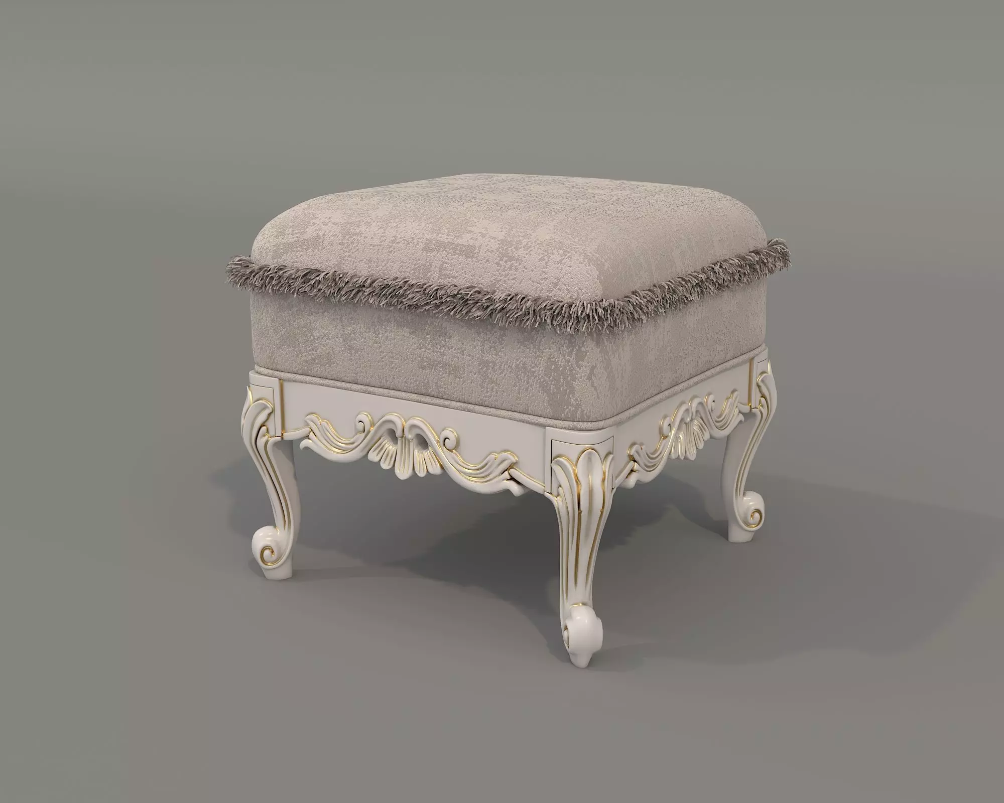 Classic European Style Dressing Table 24 3D model_7