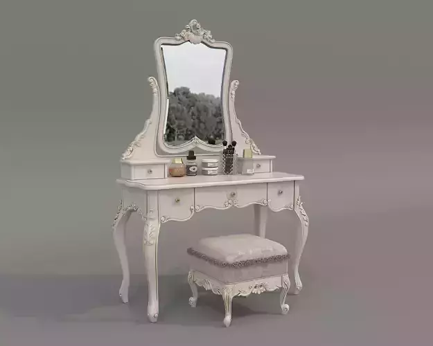 Classic European Style Dressing Table 24