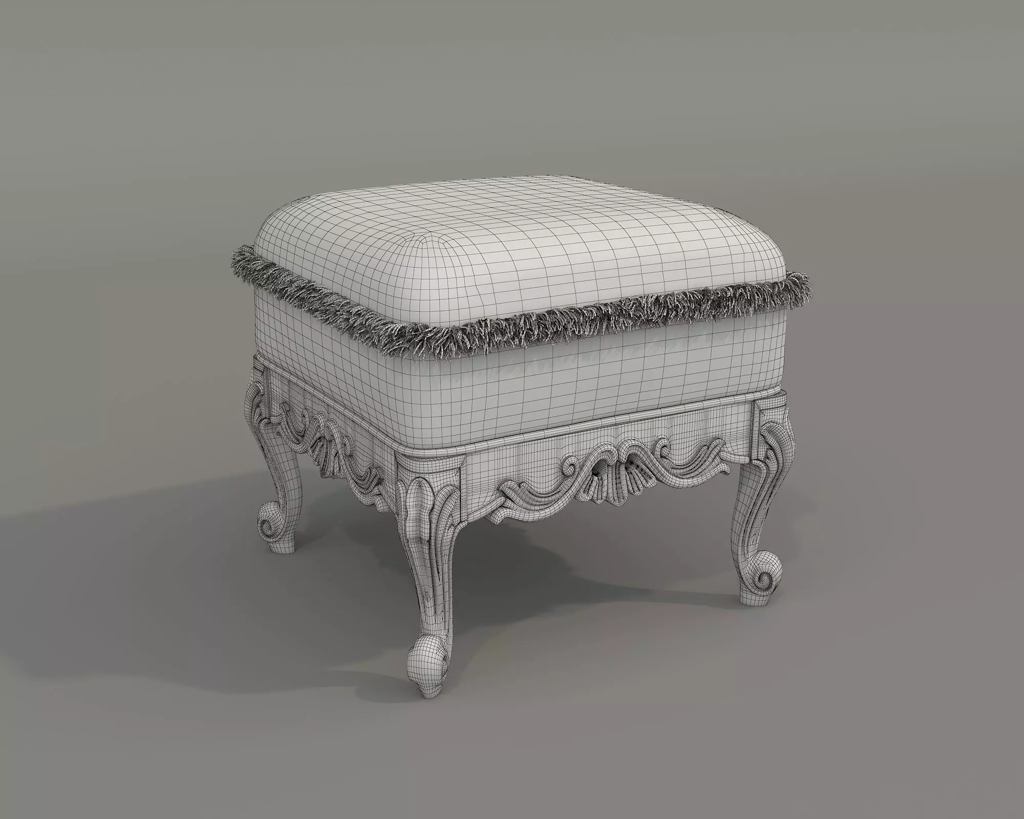 Classic European Style Dressing Table 24 3D model_10