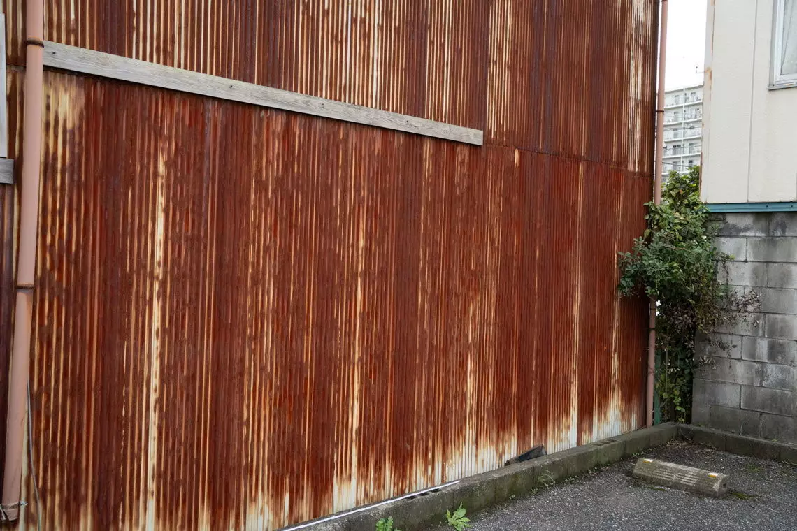 Rusty Corrugated Metal PBR Texture Texture