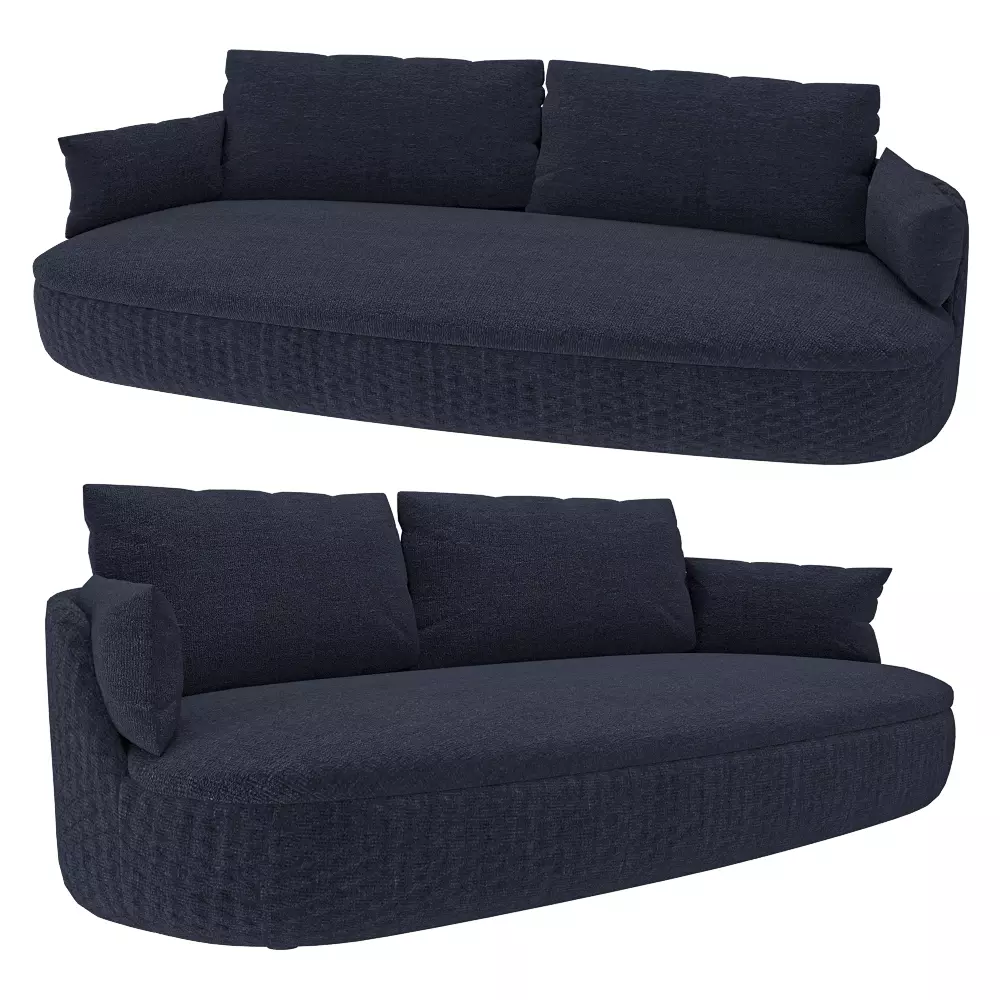 Modern Sofa Bart Low-poly 3D model_0