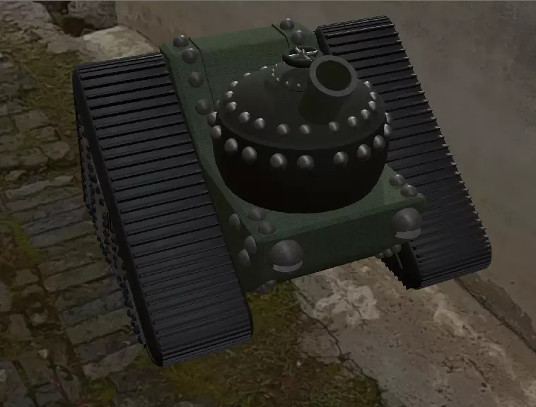 small tonk Free 3D model
