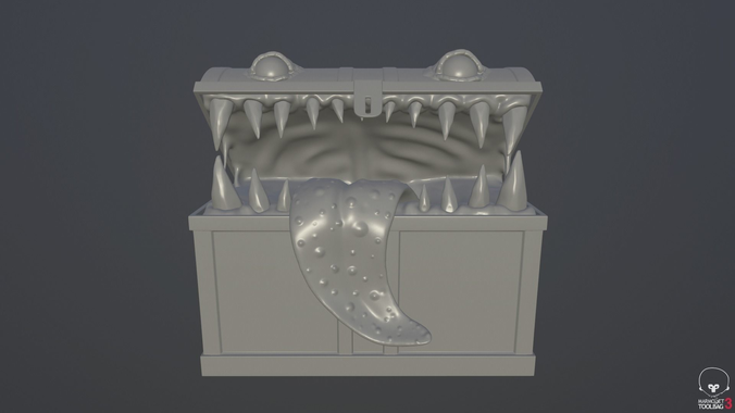 Monster chest for Print