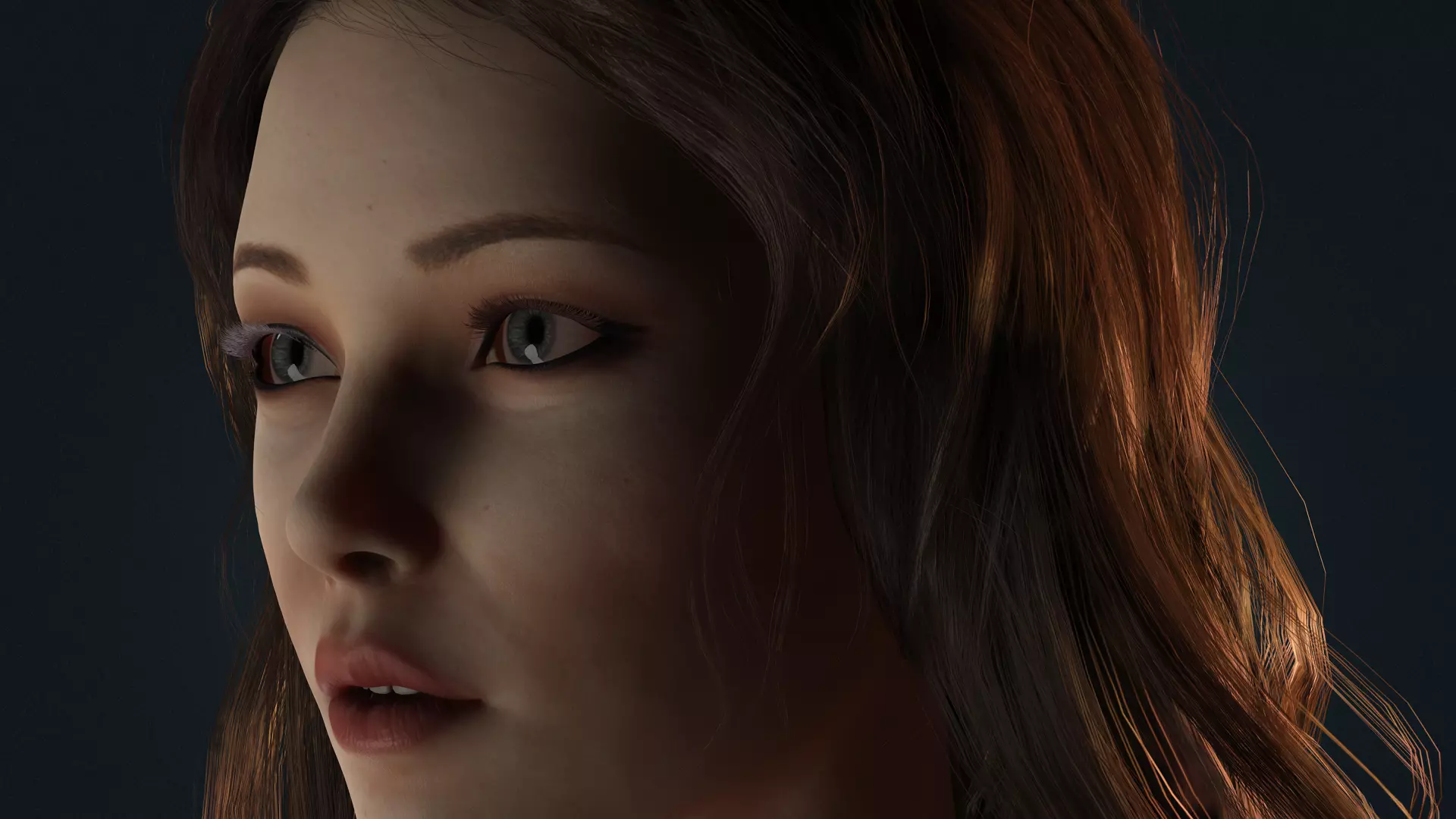 Realistic Female Character  Versatile 3D Model Low-poly 3D model_5