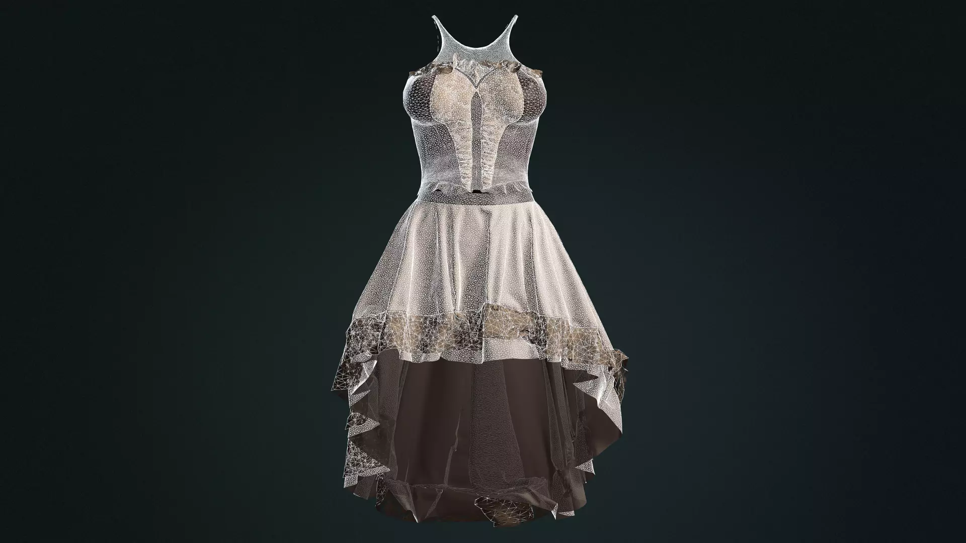 Realistic Female Character  Versatile 3D Model Low-poly 3D model_15