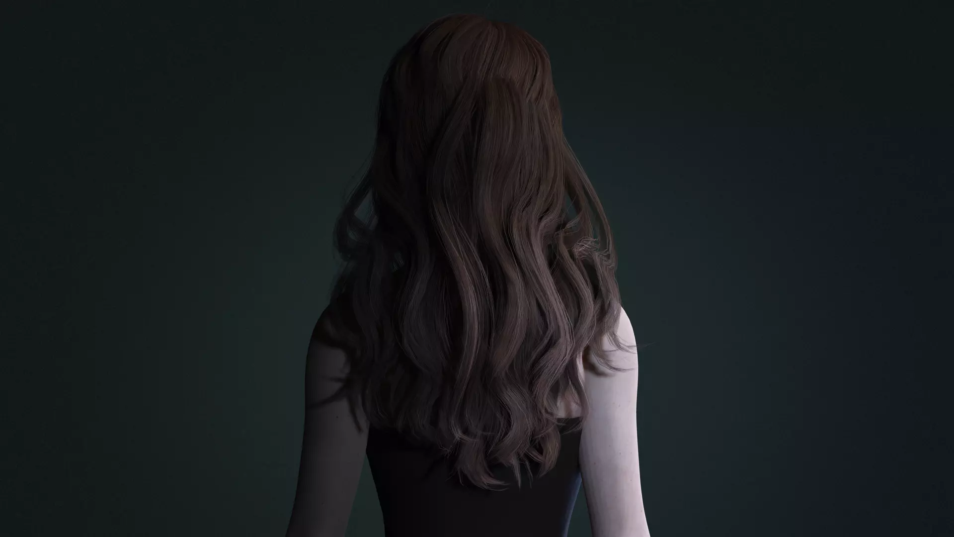 Realistic Female Character  Versatile 3D Model Low-poly 3D model_24