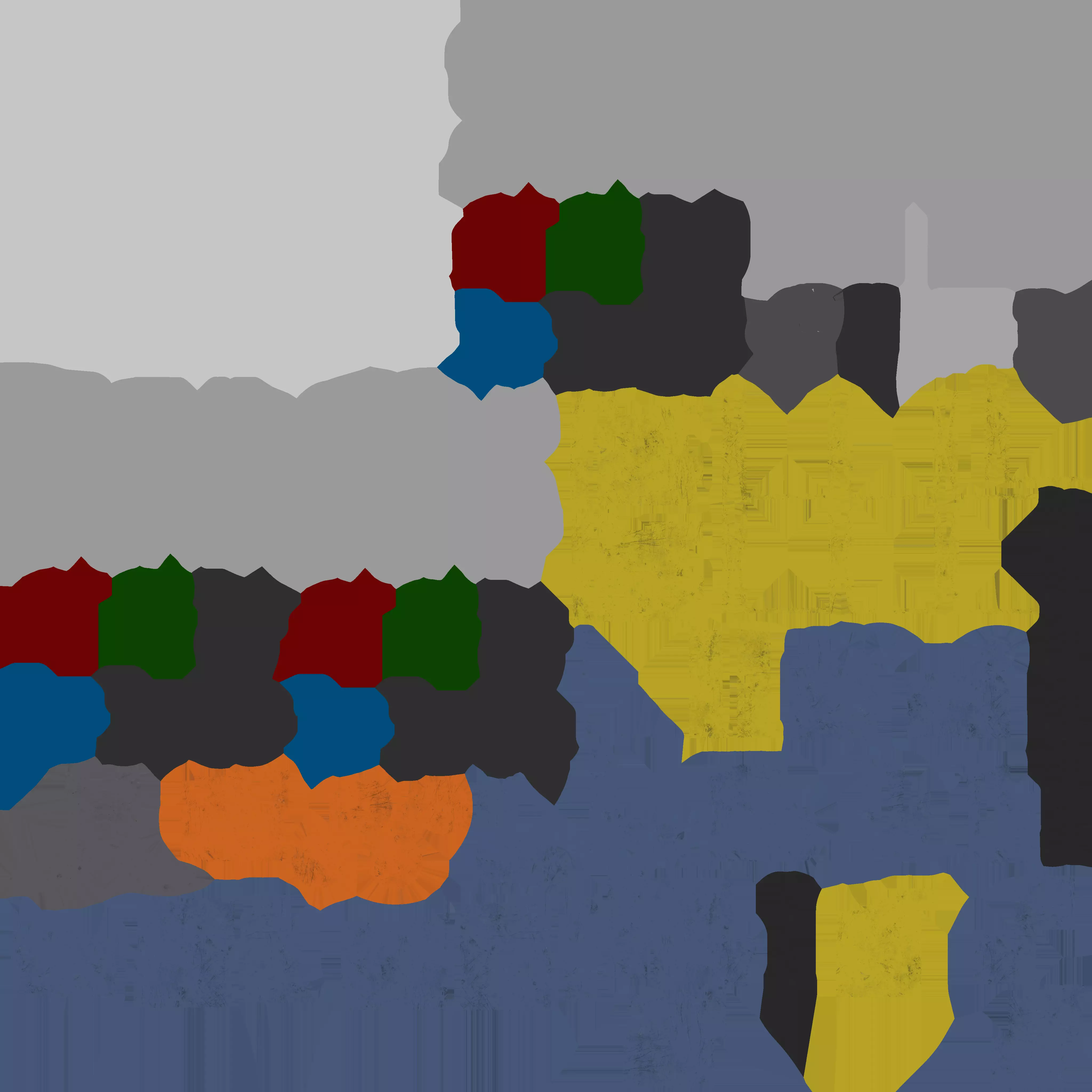 Hangar Warehouse 01 Low-poly 3D model_23