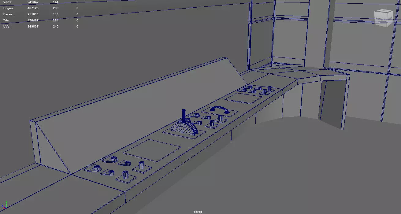 Hangar Warehouse 01 Low-poly 3D model_17