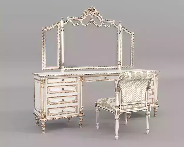 Classic European Style Dressing Table 28
