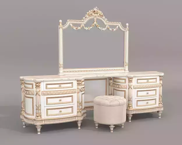 Classic European Style Dressing Table 29