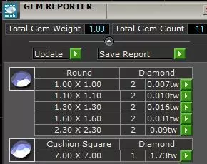 Square Cushion Engagement Ring 3D print model_13