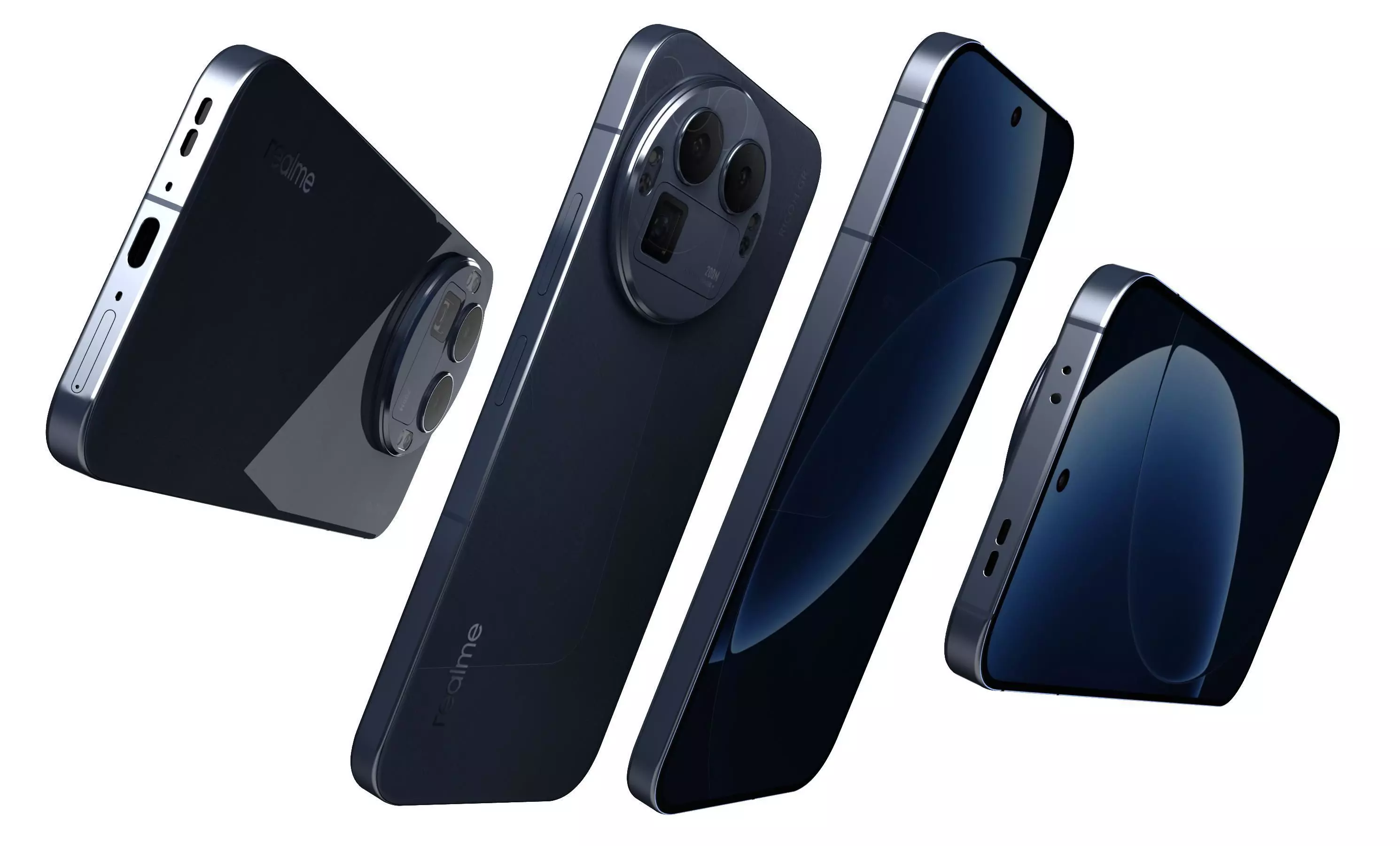 Realme GT8 Pro Blue 3D model_5