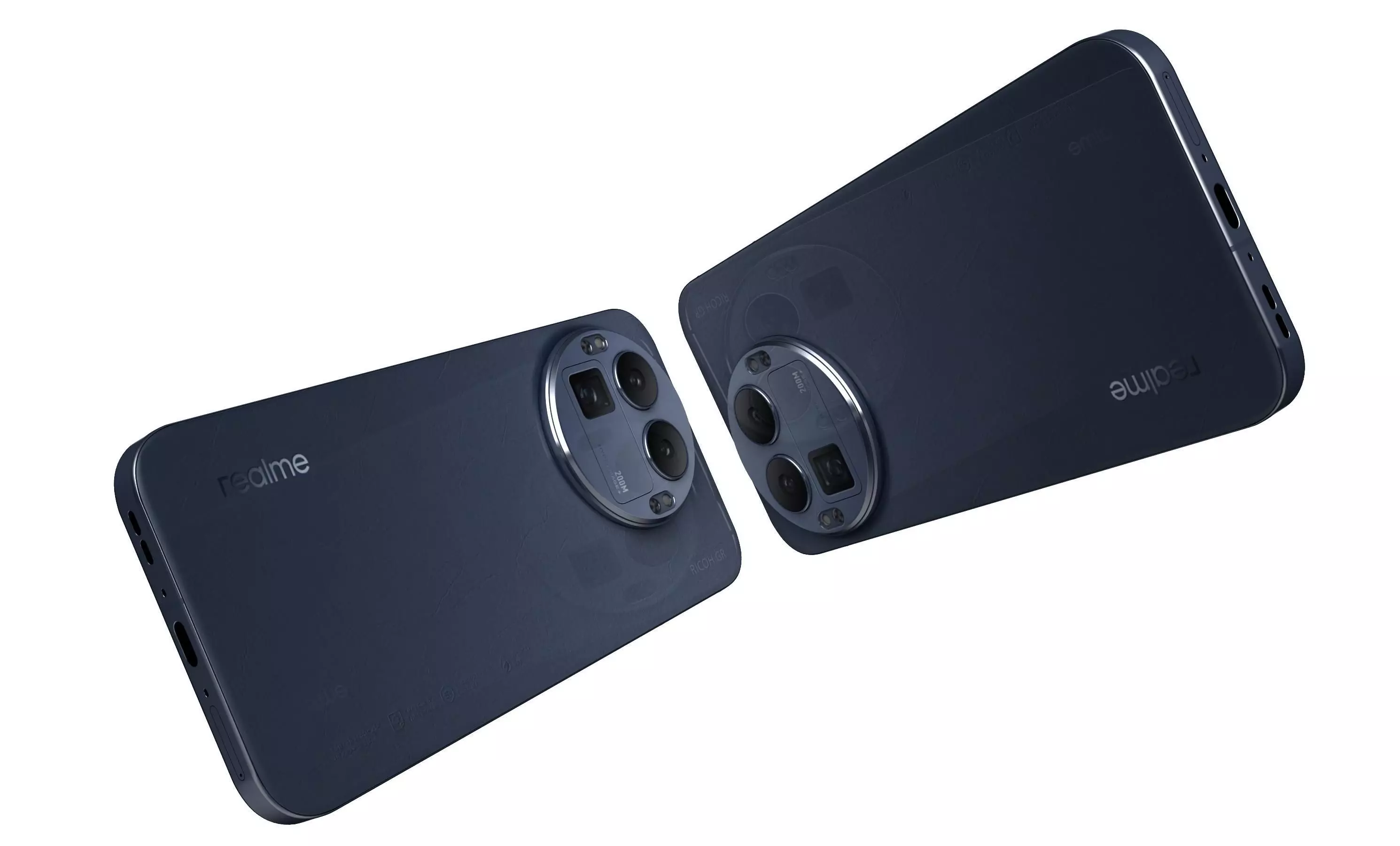 Realme GT8 Pro Blue 3D model_4