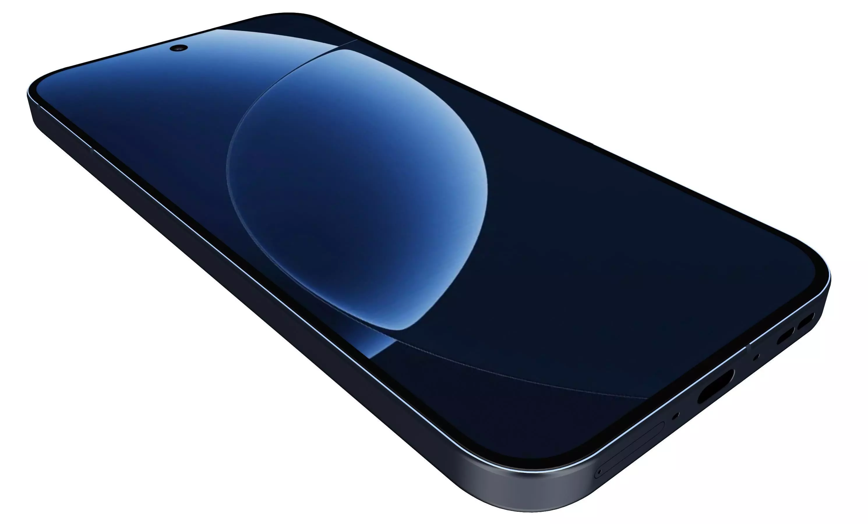 Realme GT8 Pro Blue 3D model_8