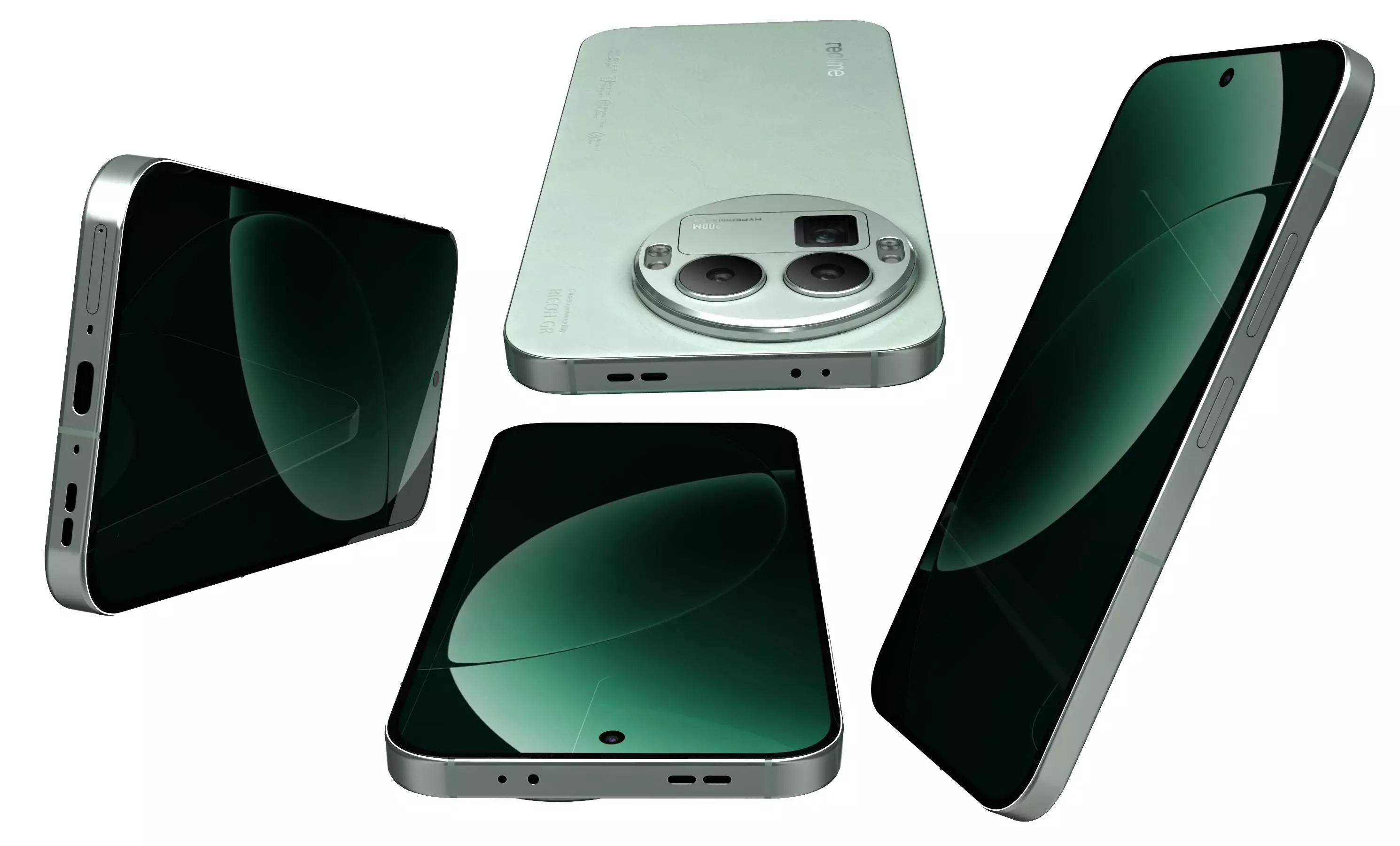 Realme GT8 Pro Green 3D model_7