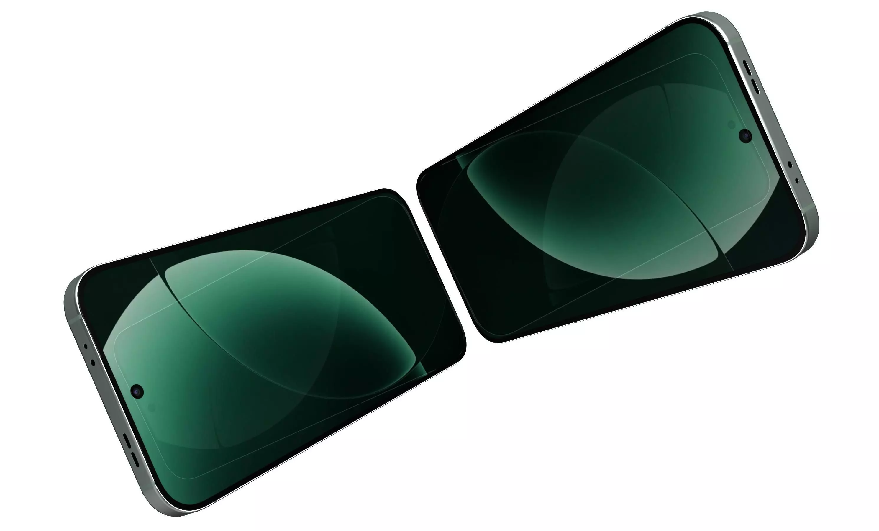 Realme GT8 Pro Green 3D model_3