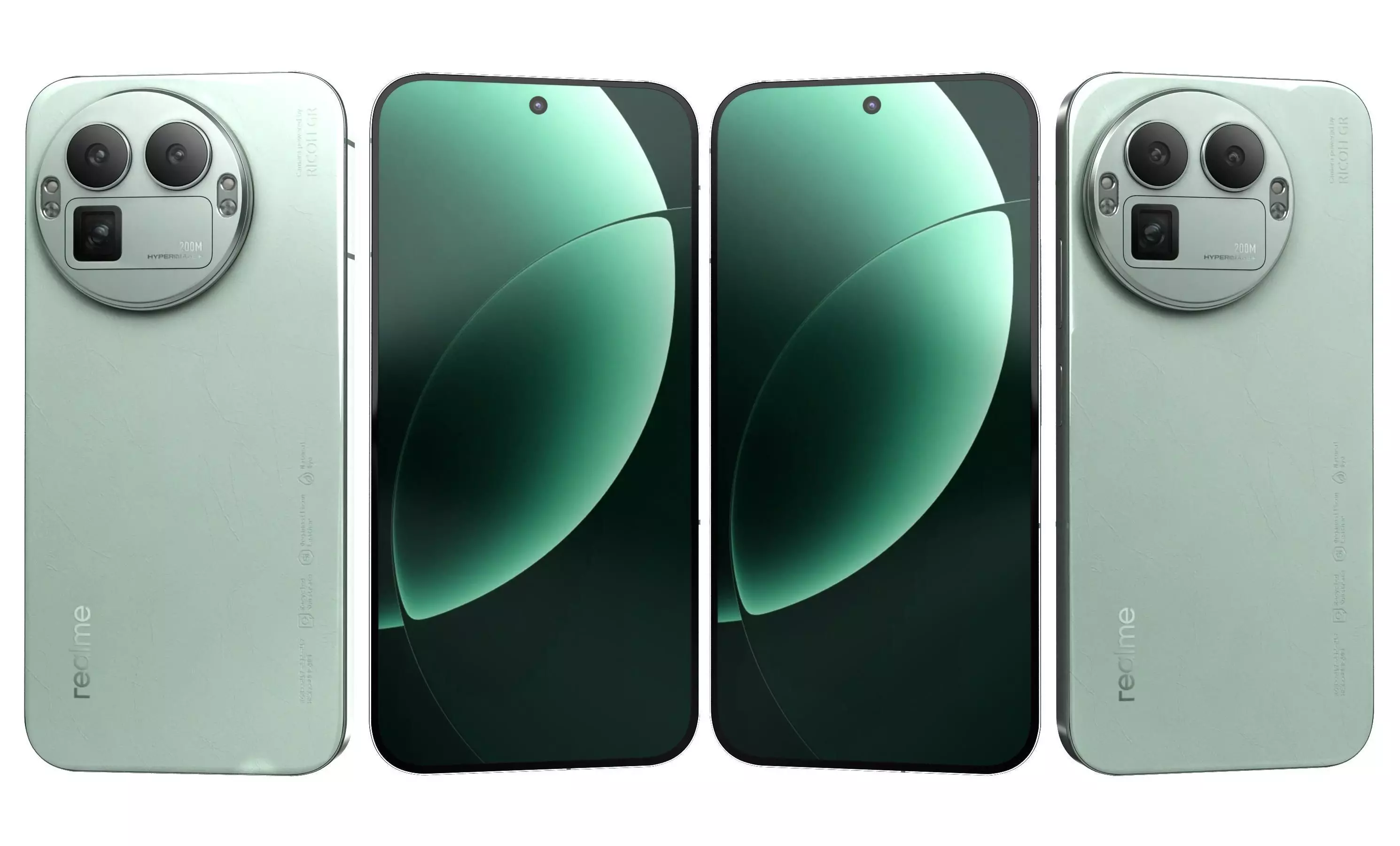 Realme GT8 Pro Green 3D model_29