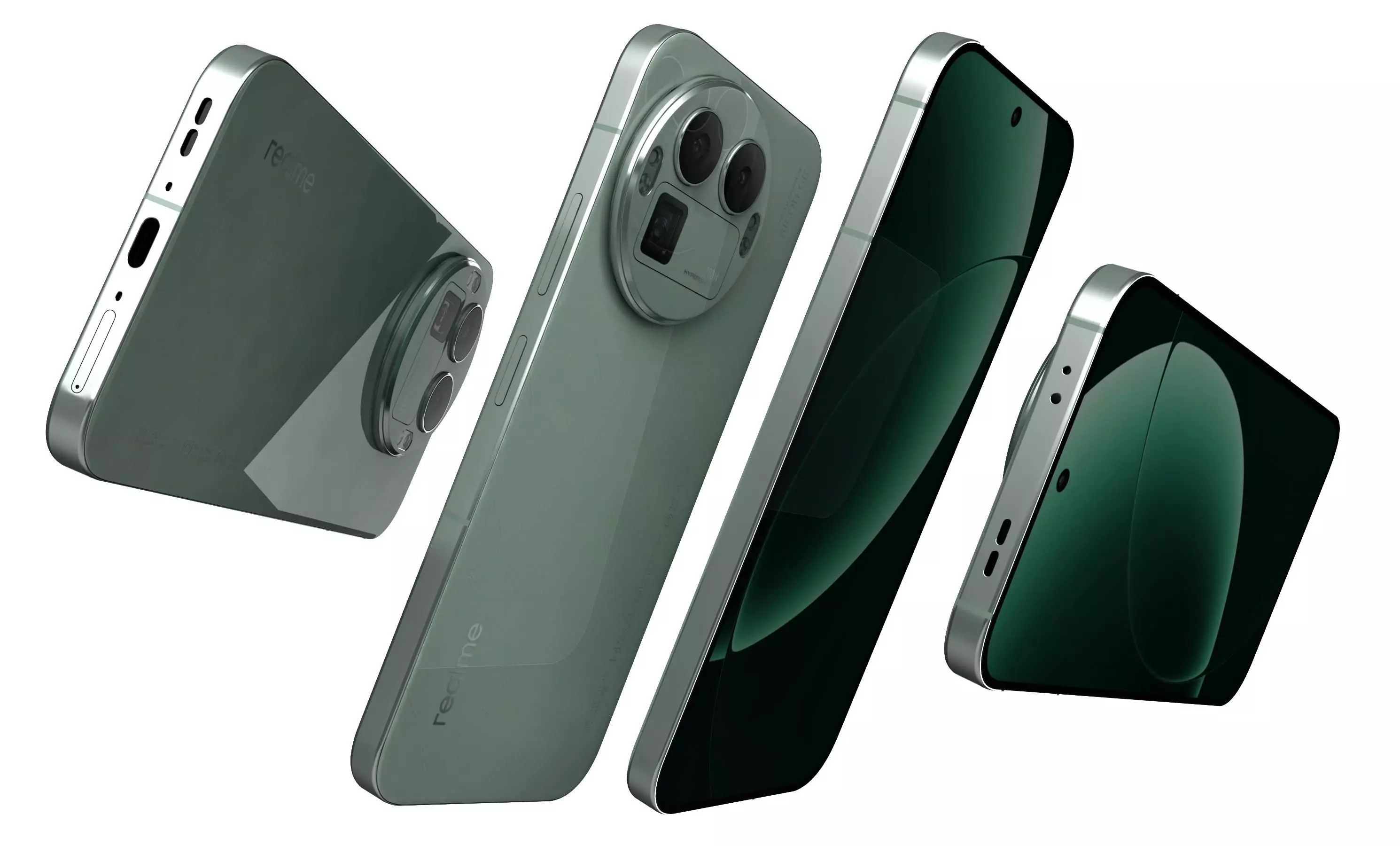 Realme GT8 Pro Green 3D model_5