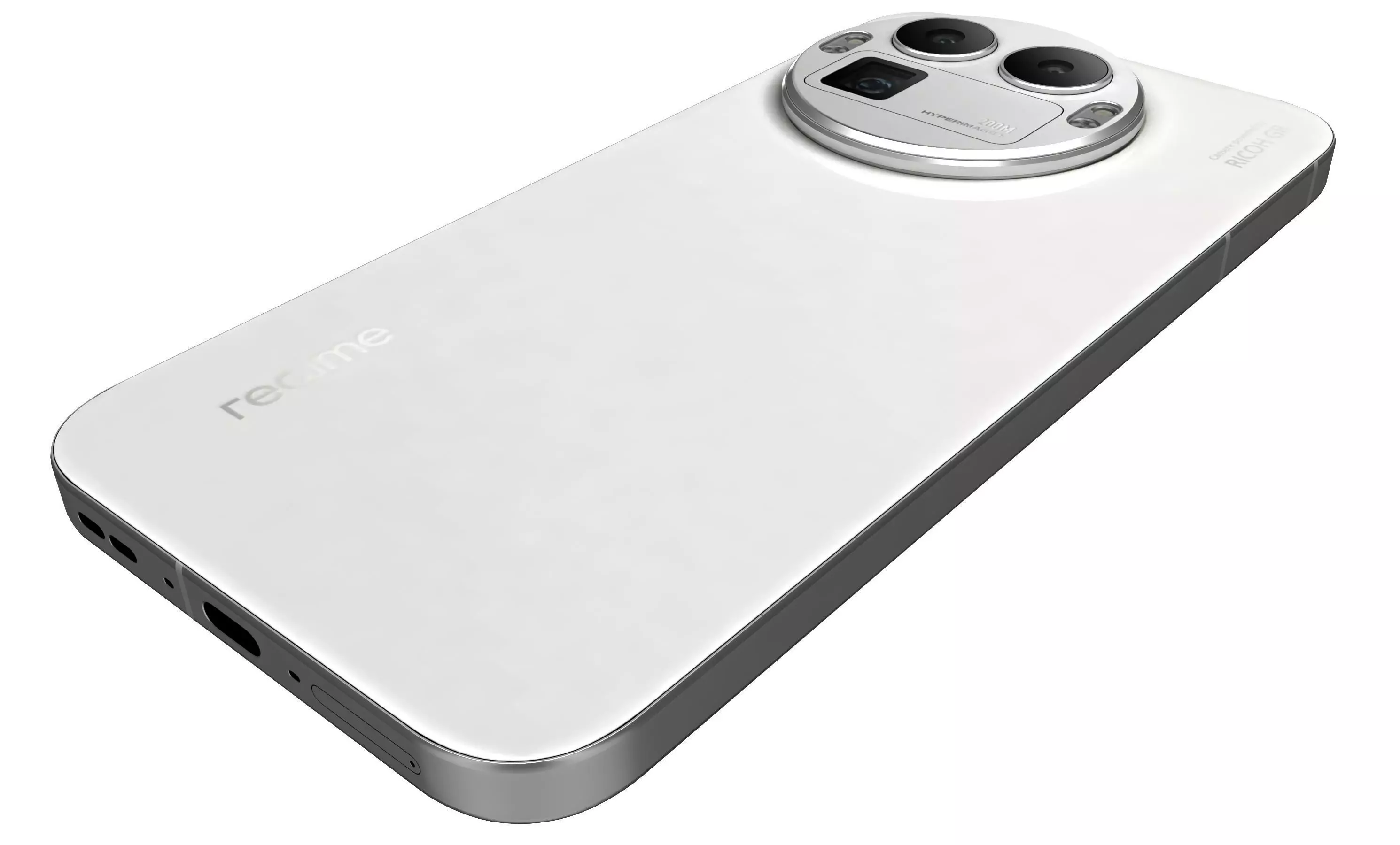 Realme GT8 Pro White 3D model_10