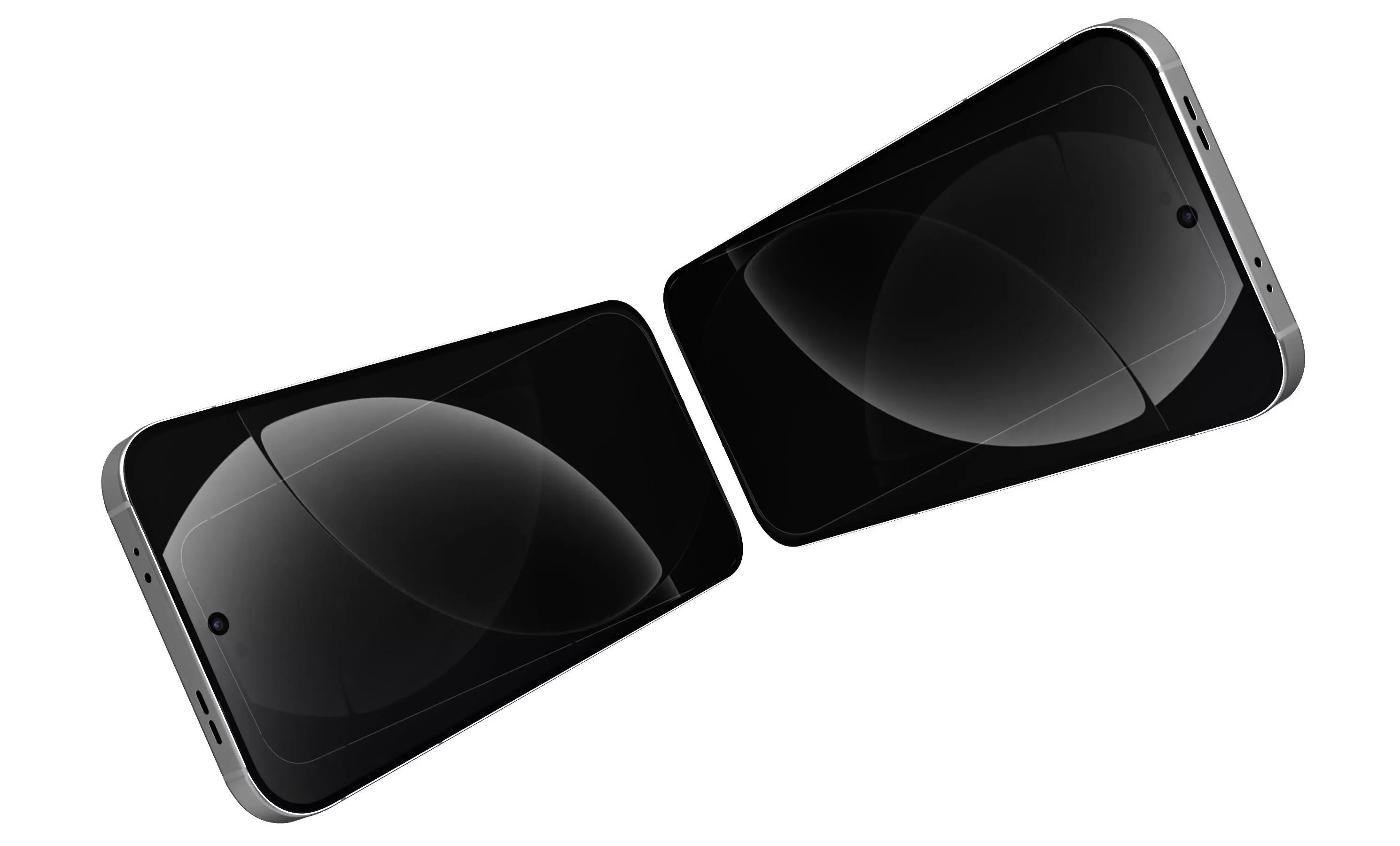 Realme GT8 Pro White 3D model_3