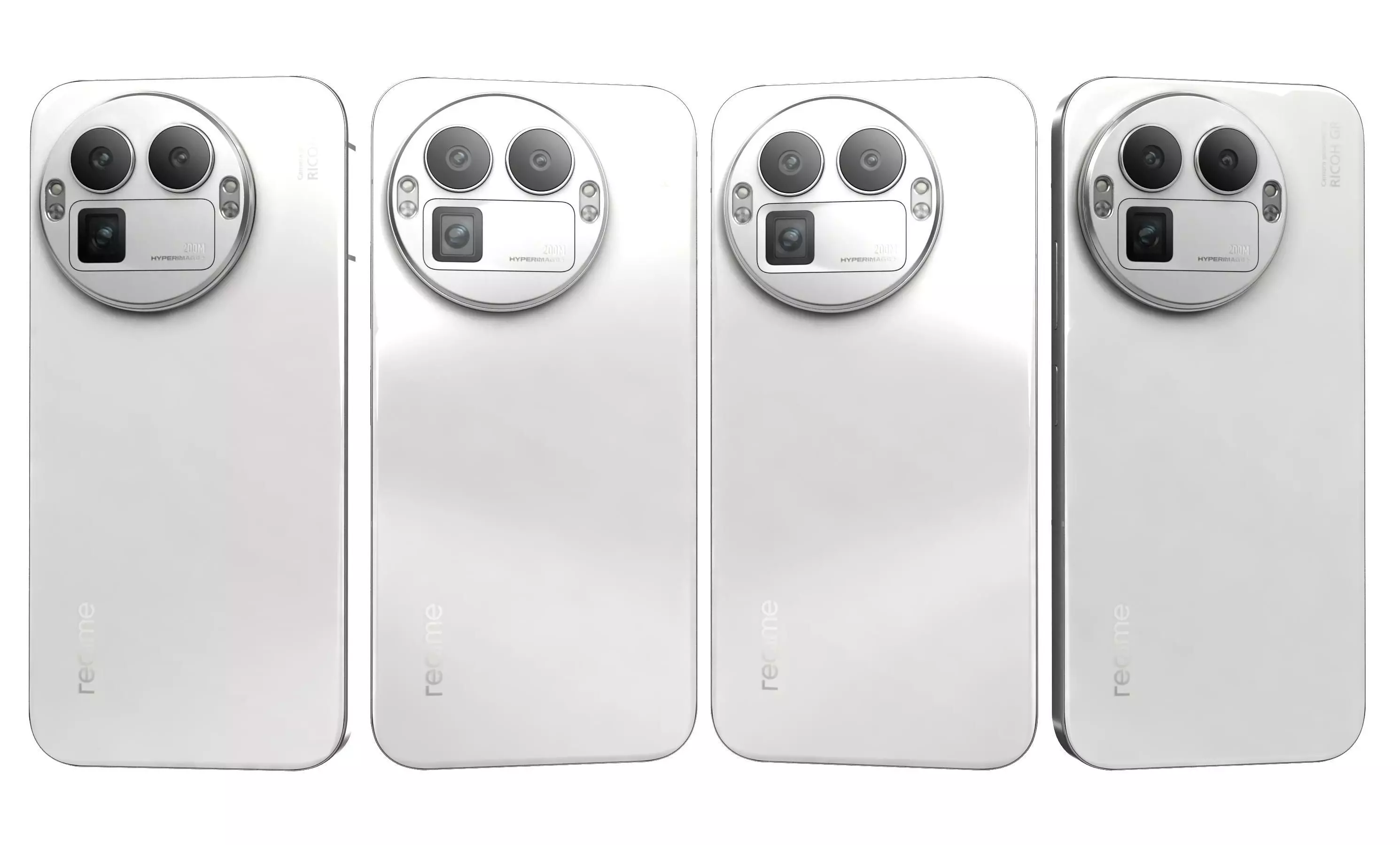 Realme GT8 Pro White 3D model_28