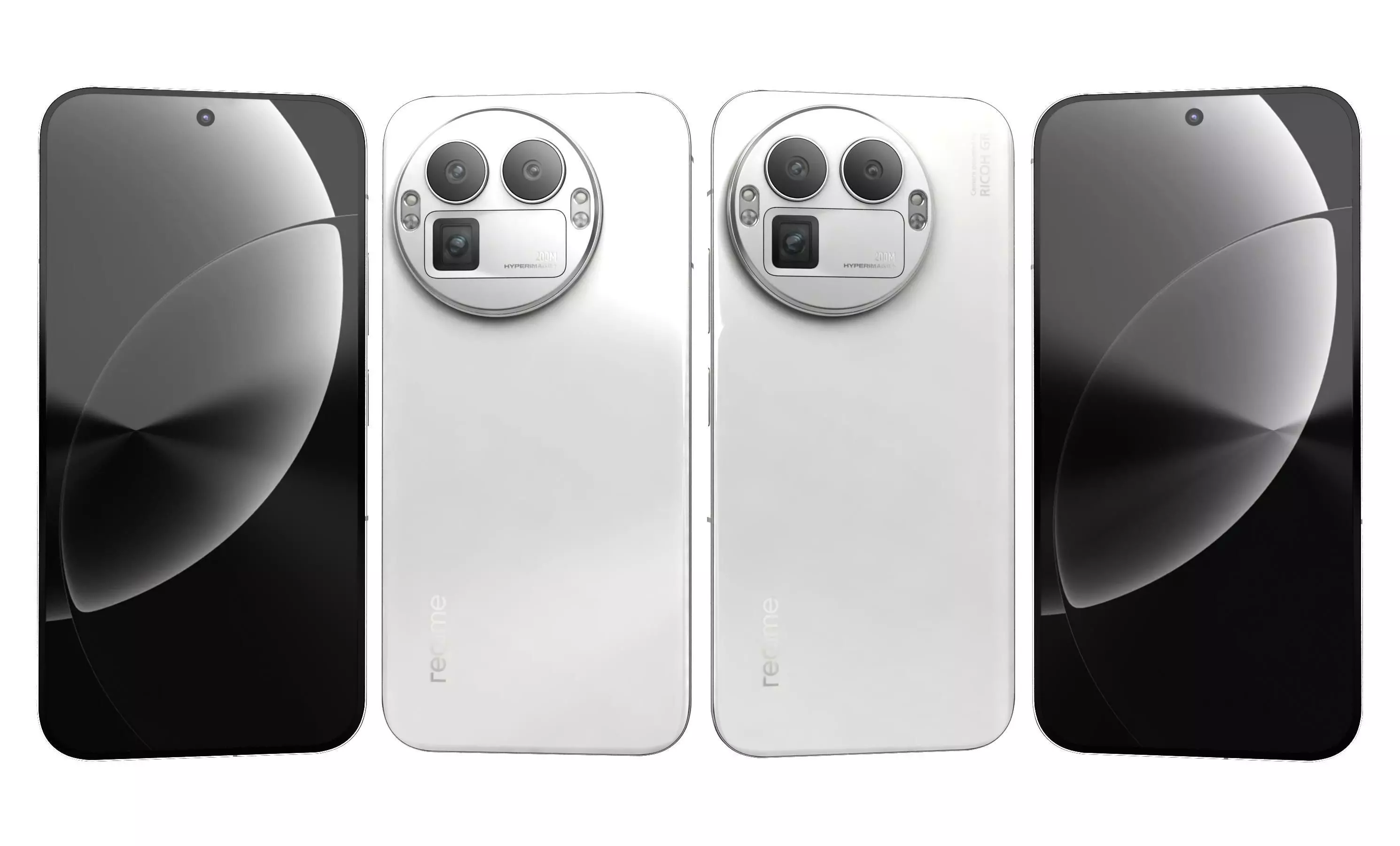 Realme GT8 Pro White 3D model_22