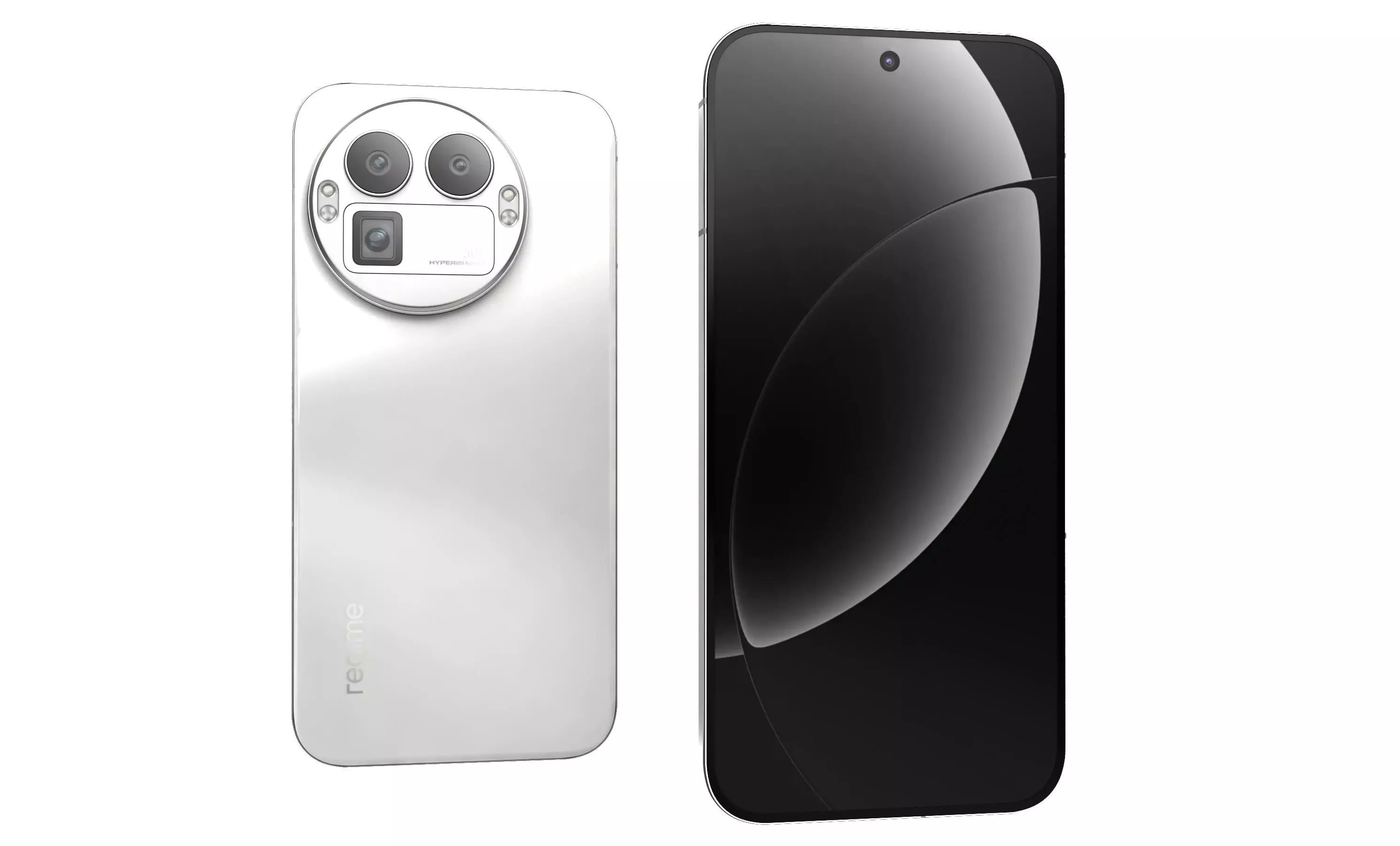 Realme GT8 Pro White 3D model_31