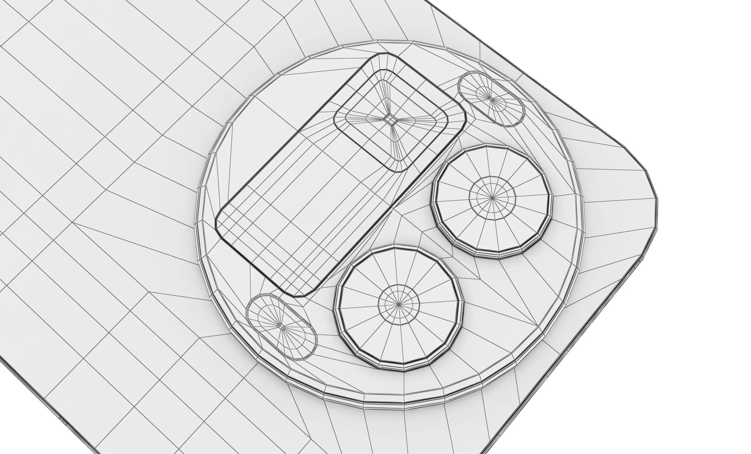 Realme GT8 Pro White 3D model_23