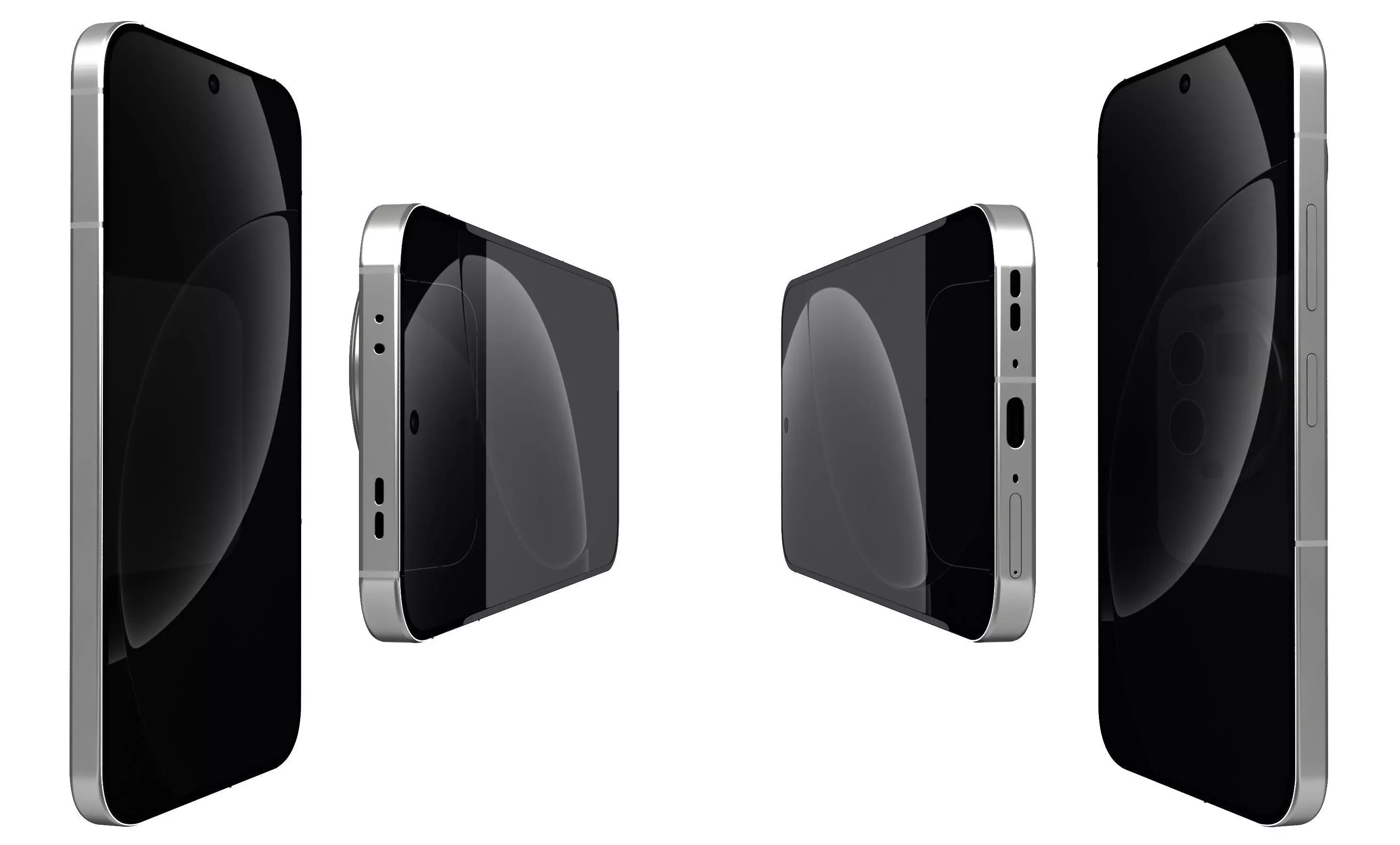 Realme GT8 Pro White 3D model_2