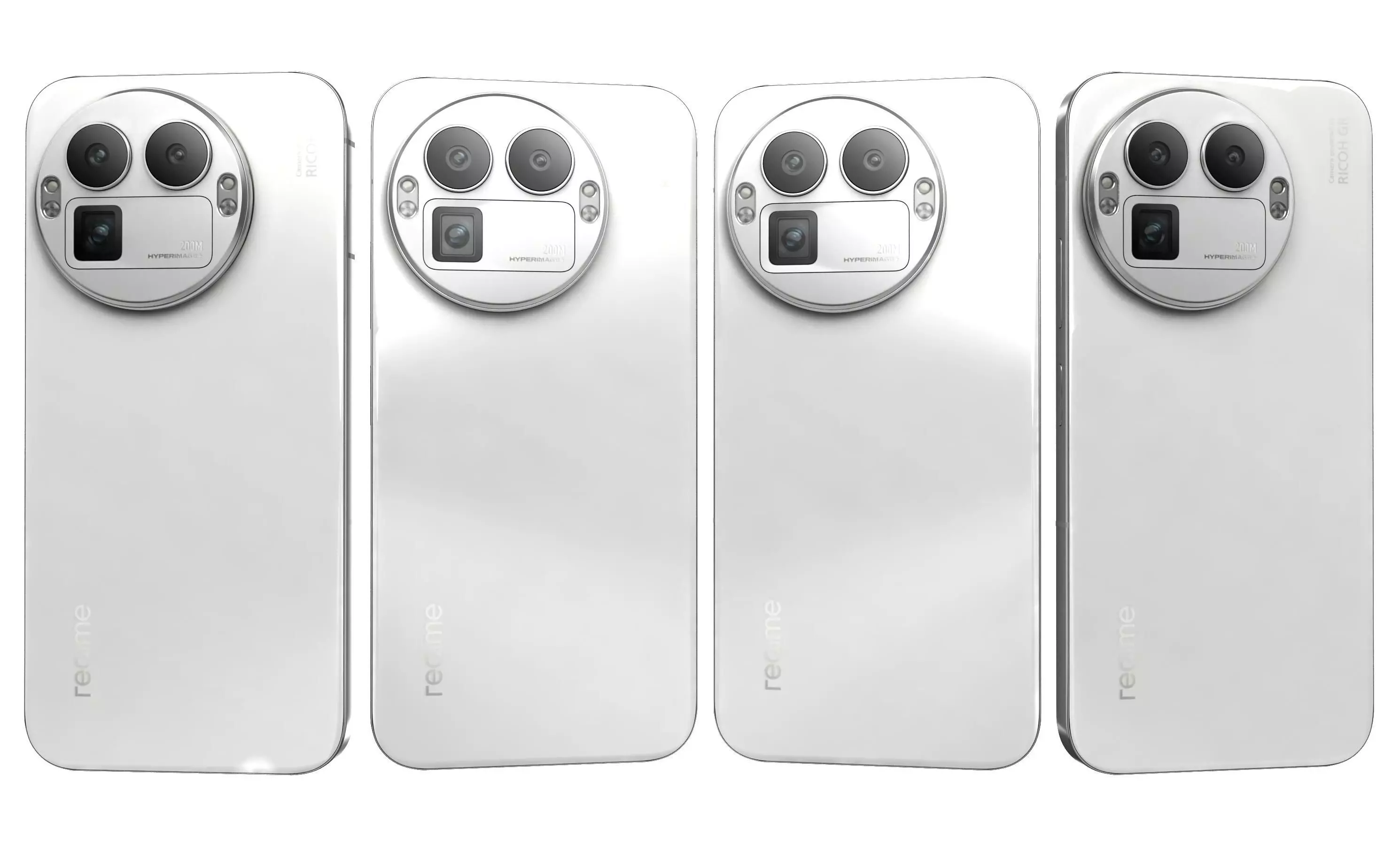 Realme GT8 Pro White 3D model_30